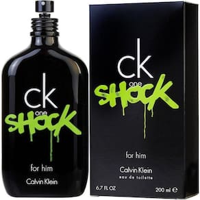Perfume Masculino Ck One Shock Calvin Klein Eau De Toilette Spray 200 Ml