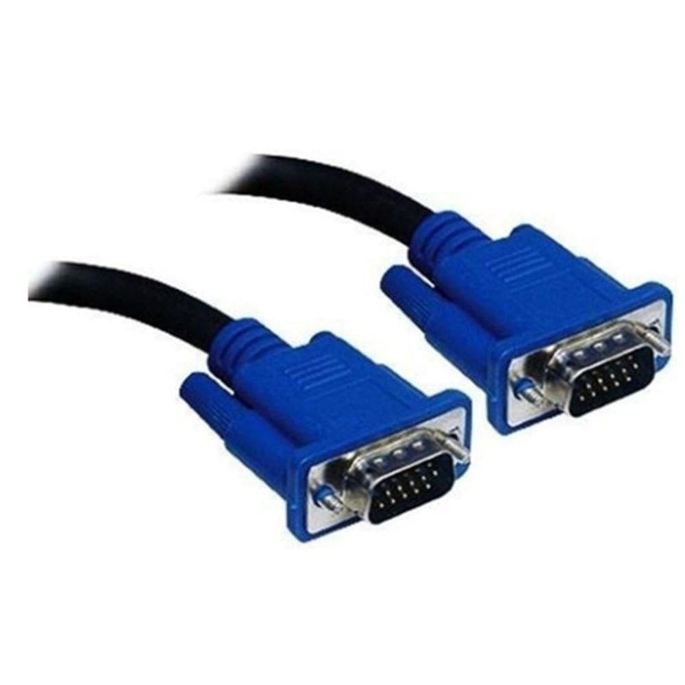 Cabo Vga Macho Com Filtro 1,5M Qualidade De Sinal
