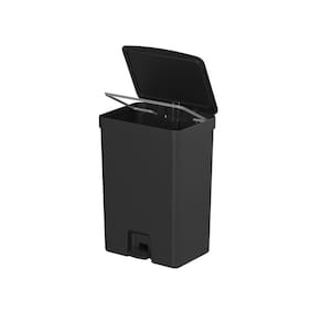 Lixeira Com Pedal Trium Ou 30 Litros Cor:preto