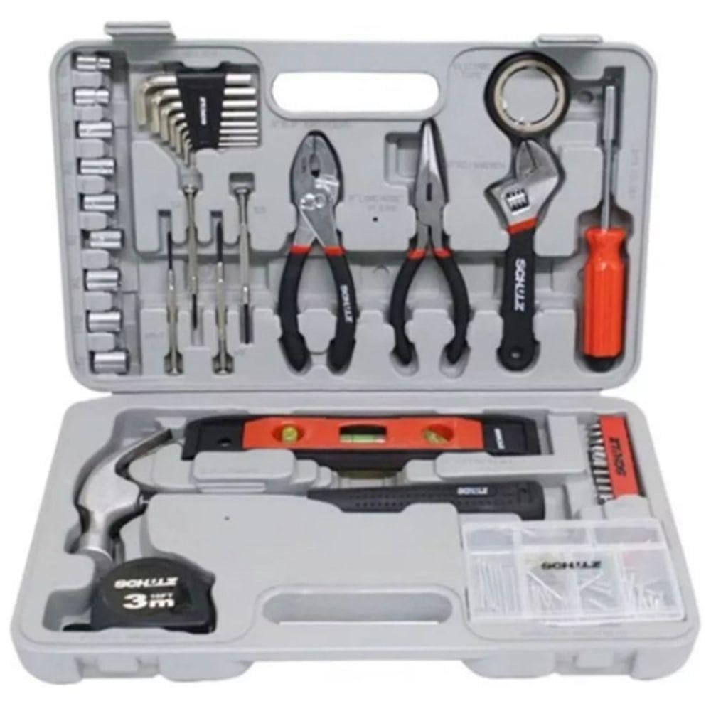 Kit 100 Peças Alicates Ferramentas