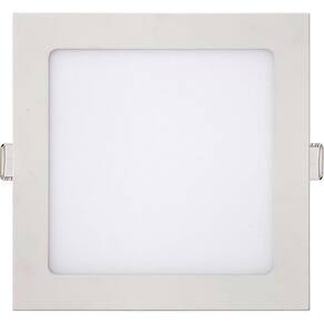 Painel Led Embutir Quadrado 18w 3000k Slim Bivolt Kian
