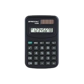 Calculadora Pessoal Procalc Pc888 8 Digitos Preta