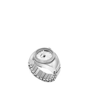 Relógio Fossil Feminino Watch Ring Prata - Es5321-1ki Es5321-1ki