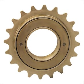 Catraca Roda Livre Coroa Esferada Dourada Bike Mtb 20 Dentes Bicicleta Monark Tropical Caloi Beach