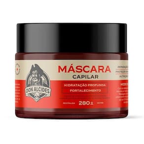 Máscara Capilar Masculina - Barba Negra 280G Don Alcides