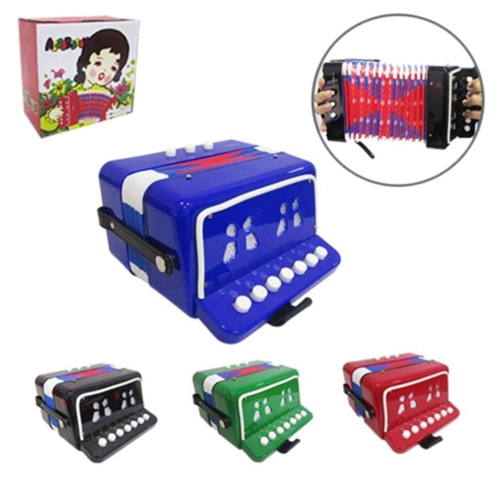 Sanfona Infantil 3 Baixos Acordeon Mini Gaita Profissional