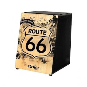 Cajon Acústico Strike Sk4010 Route 66 F.s.a