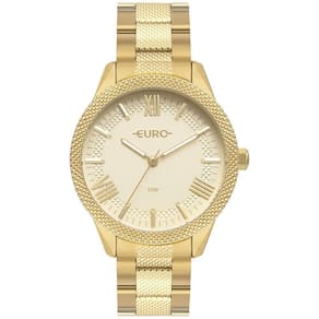 Relógio Euro Feminino Glitz Dourado - Eu2036yuz-4d