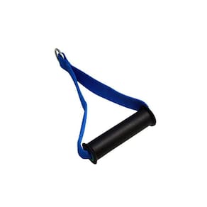 Puxador Estribo Nylon Simples Profissional Azul