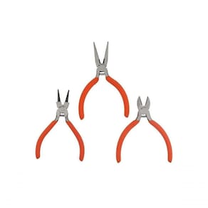Kit Alicates Miniatura Western 3 Pecas Com Mola
