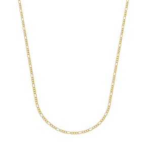 Corrente Dourada Masculina Elo 3 Por 1 - 3Mm