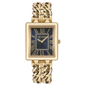 Relógio Euro Feminino Chains Dourado - Eu2035yts-4a Eu2035yts-4a