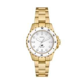 Relógio Fossil Feminino Blue Dourado - Es5350-1dn Es5350-1dn