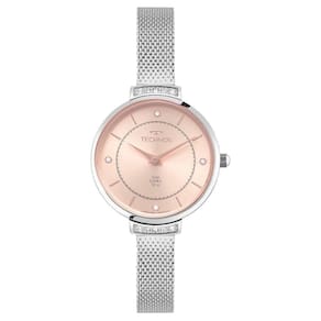 Relógio Technos Feminino Slim Prata - Vj20ac-1j