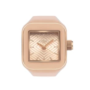 Relógio Anel Euro Feminino Unique Rosé - Eu2035ywy-4ji Eu2035ywy-4ji
