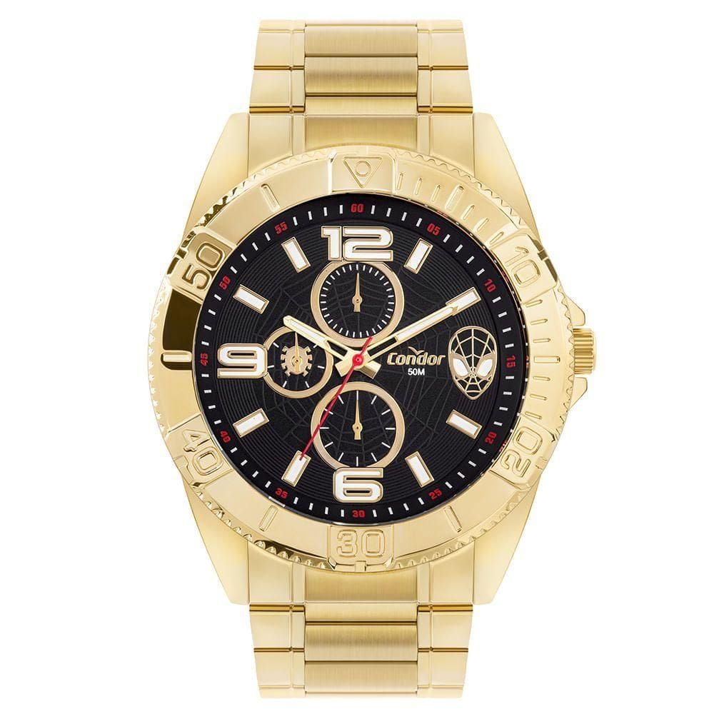 Relógio Condor Masculino Civic Dourado - Co6p27af-i4p Co6p27af-i4p