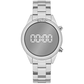 Relógio Euro Feminino Fashion Fit Reflexos Prata - Euds8054aj-4k