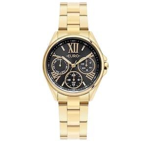 Relógio Euro Feminino Multiglow Dourado - Eu6p29aip-4p Eu6p29aip-4p