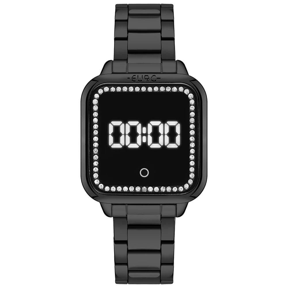 Relógio Euro Feminino Fashion Fit Led Preto - Eumd2404ac-4p Eumd2404ac-4p