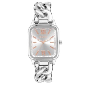 Relógio Euro Feminino Chains Prata - Eu2035yvc-4k Eu2035yvc-4k