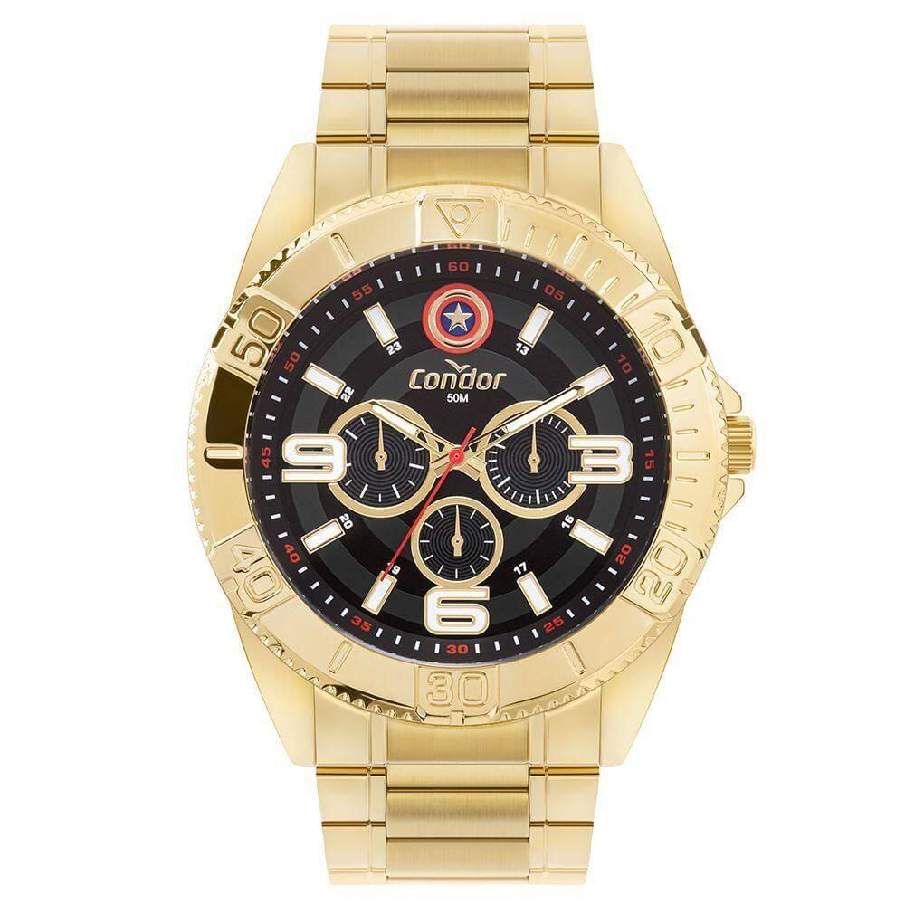 Relógio Condor Masculino Civic Dourado - Co6p29jow-i4p Co6p29jow-i4p