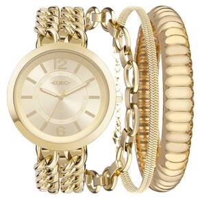 Kit Euro Feminino Soul Dourado - Eu2035ytg-k4d Eu2035ytg-k4d