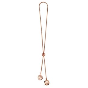 Colar Relógio Euro Feminino Unique Rosé - Eu2035ywv-4ji Eu2035ywv-4ji