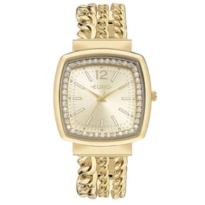 Relógio Euro Feminino Chains Dourado - Eu2035yve-4d Eu2035yve-4d