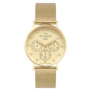 Relógio Technos Feminino Slim Dourado - 6p29ama-1d 6p29ama-1d