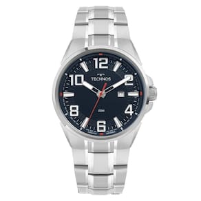 Relógio Technos Masculino Skymaster Prata - 2115tww-1a 2115tww-1a