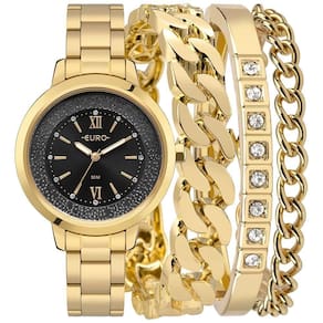 Kit Euro Feminino Soul Dourado - Eu2035yxl-k4p