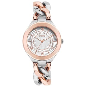 Relógio Euro Feminino Chains Bicolor - Eu2035yuj-4b Eu2035yuj-4b