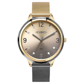 Relógio Euro Feminino Glitz Bicolor - Eu2035yvr-4f Eu2035yvr-4f