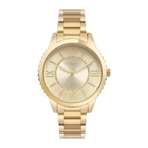 Relógio Euro Feminino Glitz Dourado - Eu2035ywd-4d Eu2035ywd-4d