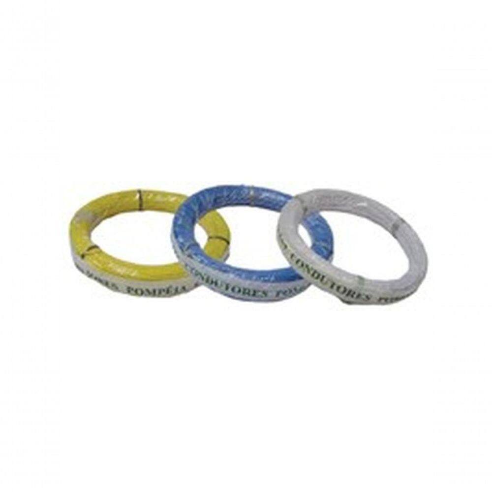 Fio Cabinho Auto Plastic Pompeia 0,30 Mm 300v Rolo Com...