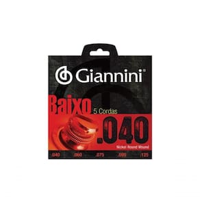 Corda Giannini Contrabaixo Geebrl 5 0.040 Leve