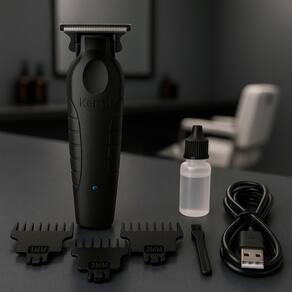 Kemei Maquininha Eléctrica Para Corte E Barba