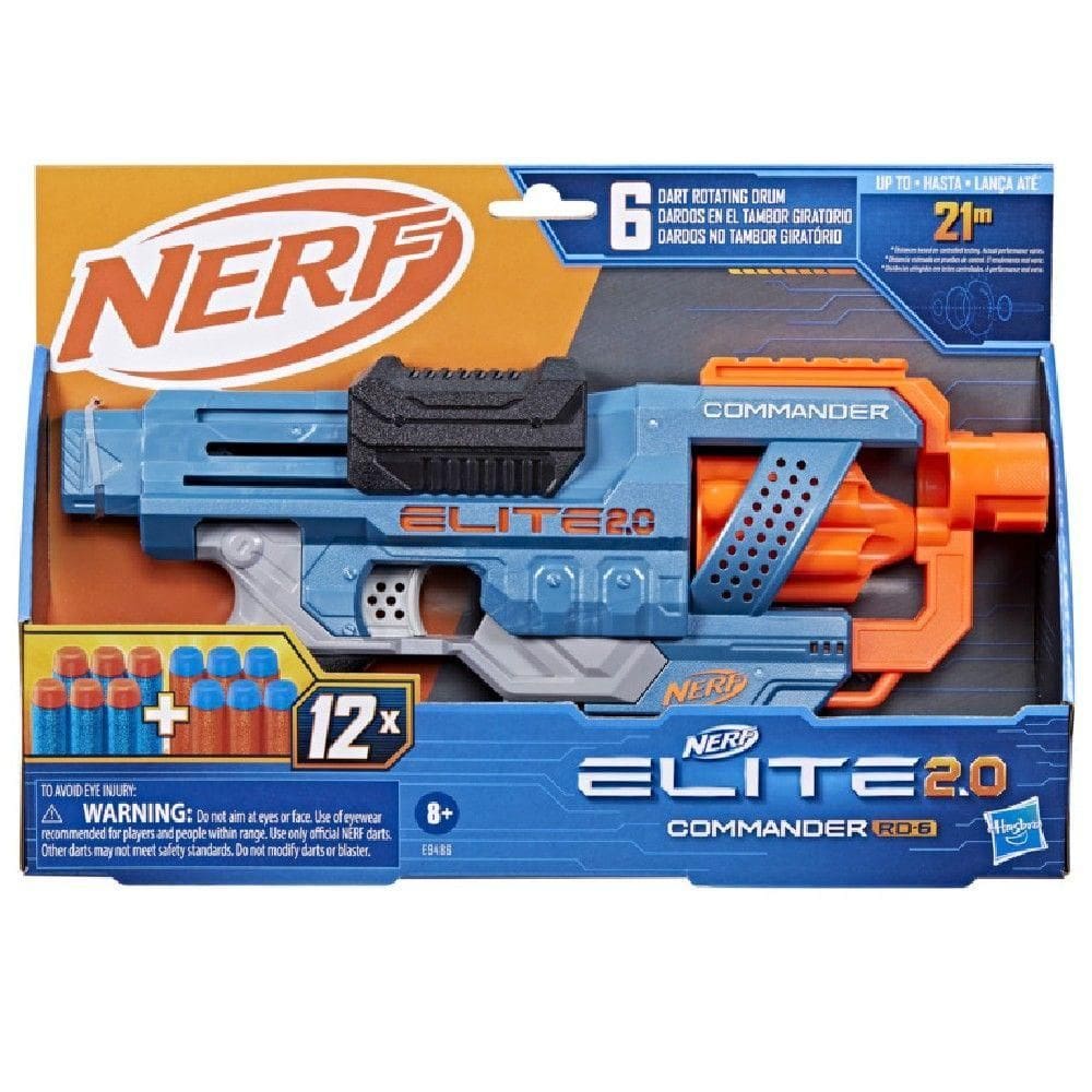 Lança Dardos Nerf Elite 2.0 Commander | Casas Bahia