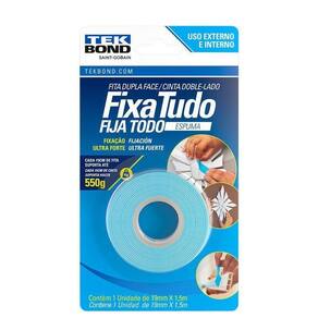 Tekbond Fita Adesiva Dupla Face Espuma 1.5M X 19Mm