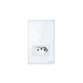 Tomada Simples 10A Smart Wi-Fi Ets 2002 Branco 4850068