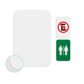 Kit 20 Chapas Placas De Metal Sublimação 21X30Cm - Branco