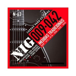Encordoamento P/ Guitarra Nig N-63 9/42 - Ec0072