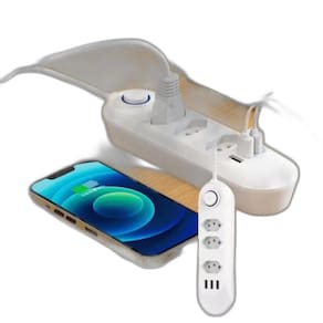 Protetor Elétrico 3 Tomadas Usb Bivolt Reforçado Televisão