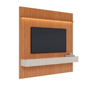 Home Ripado Flow 2.2 LED Nature com Off White - MóveisAqui