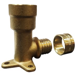 Cotovelo Base Fixa Longo 3 Abas 16X1/2X58mm Pex Emmeti
