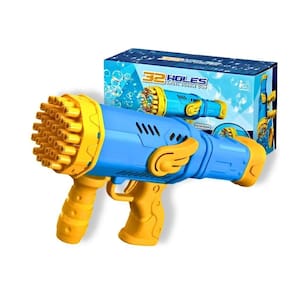 Lançador Azul Bolas De Sabão Automática Máquina De Bolhas