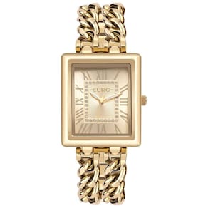 Relógio Euro Feminino Chains Dourado - Eu2035yts-4x Eu2035yts-4x