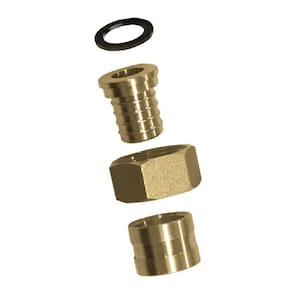 Conector Móvel Curta PEX Água 25X1" Kit c/ 6 - Emmeti