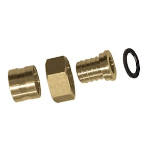 Conector Móvel Curta PEX Água 25X3/4" Kit c/ 2 - Emmeti