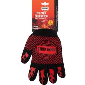 Luva Térmica Prime Grill 16150 para Churrasco até 350ºC